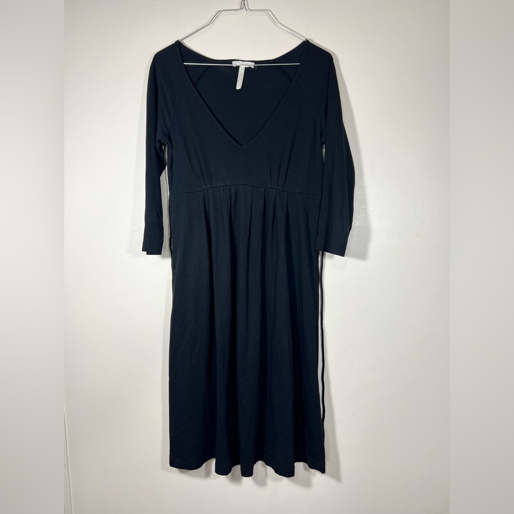 Old Navy Maternity Women’s Extra Small Black Dress V Neck Tie Back Basic